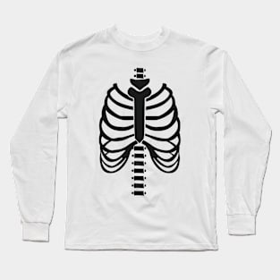 Halloween Skeleton Costume Long Sleeve T-Shirt